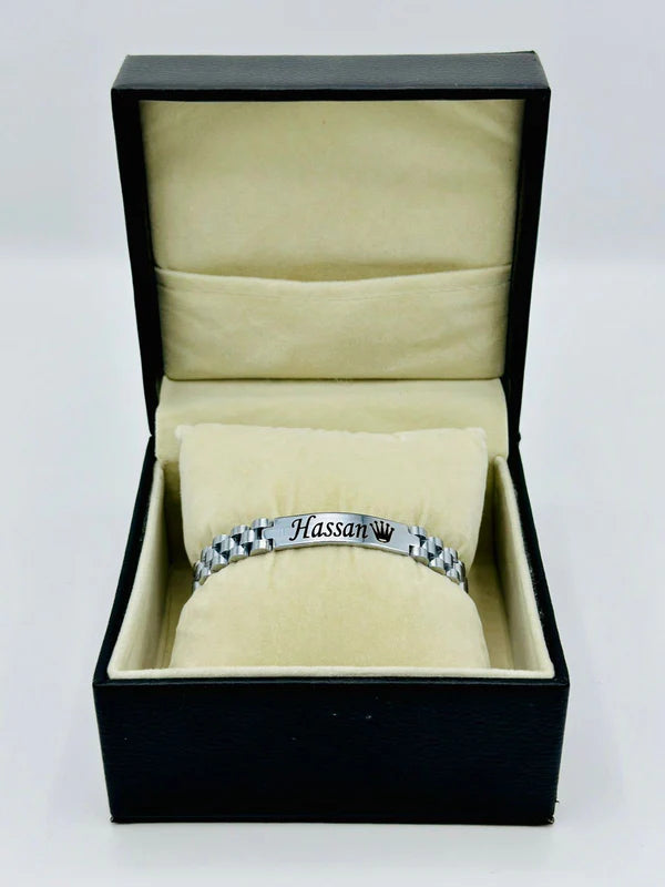 Engraving Name Braclete